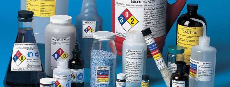 laborateries chemicals and microbiological media