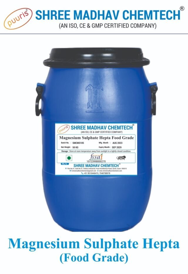 MAGNESIUM SULPHATE FOOD GRADE
